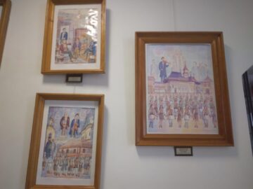 Public numeros și multă emoție la vernisajul expoziției de pictură semnate de Dimitrie Roman, la Muzeul de Istorie Suceava