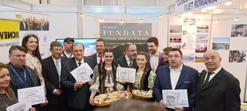 Gheorghe Flutur a primit premiul pentru Bucovina destinație turistică a anului 2023