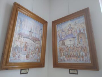 Public numeros și multă emoție la vernisajul expoziției de pictură semnate de Dimitrie Roman, la Muzeul de Istorie Suceava