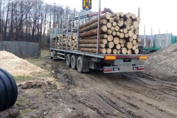 Autotrenul cu lemne plecat de la Mălini, oprit la Piatra Neamț și readus în județul nostru pentru inventariere