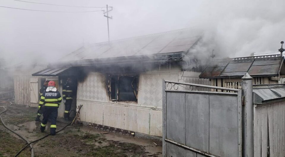 Locuința în care s-a produs tragedia de la Prelipca