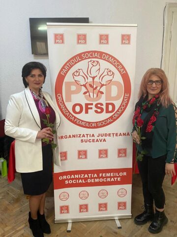 Tur de forță al Larisei Blanari la organizațiile de femei PSD din județ
