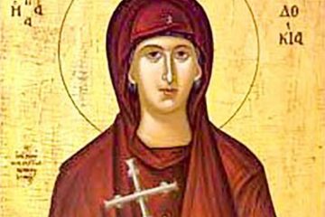 Sfânta Cuvioasă Muceniță Evdochia