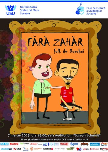 Trupa „Fără Zahăr”, în sala Auditorium „Joseph Schmidt”
