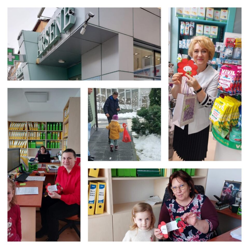 Preșcolari și elevi din județele Suceava și Botoșani au participat la campania ,,Un gând bun de mărțișor”