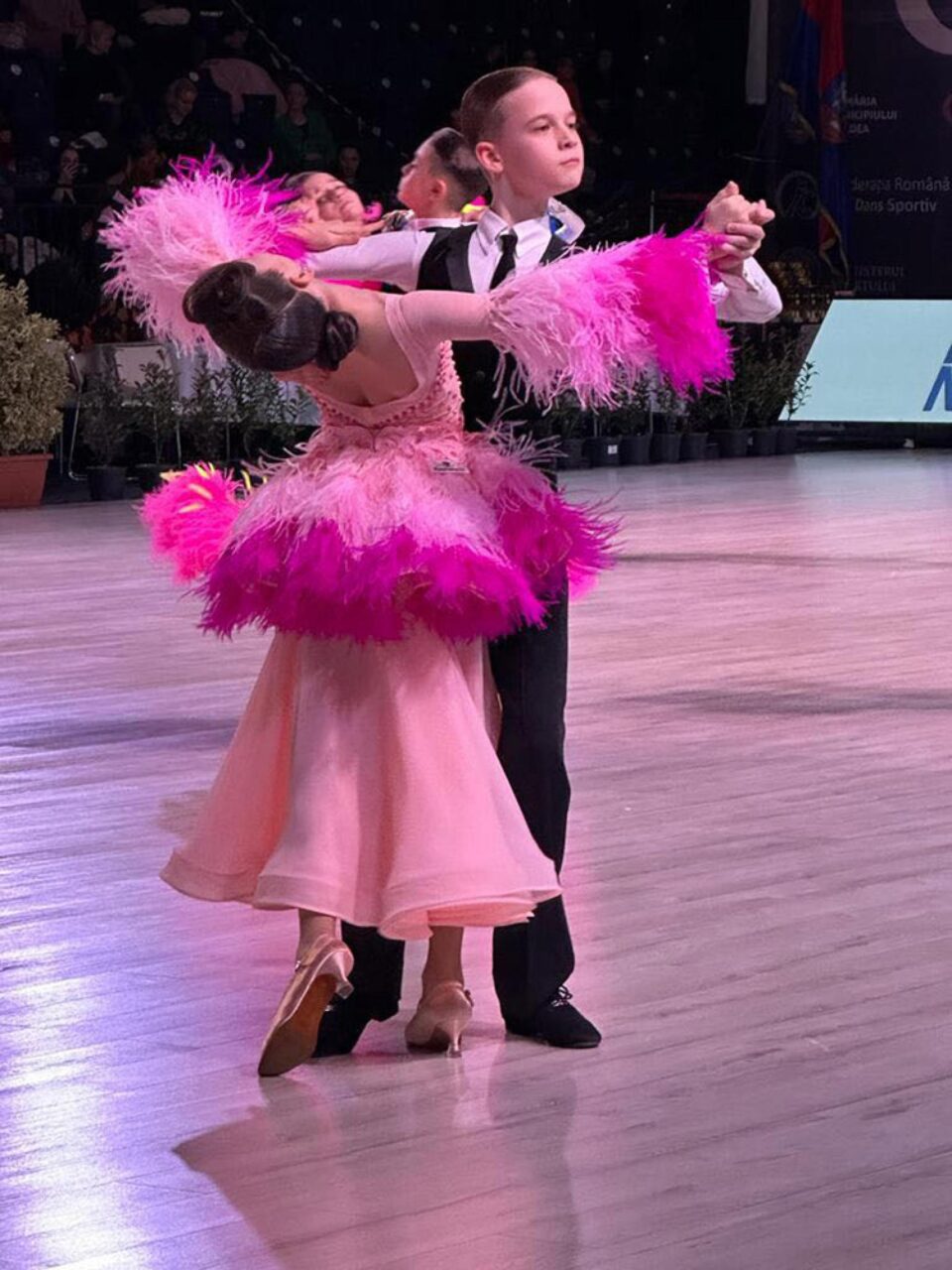 Titlul de Campioni Naționali la Dans Sportiv în anul 2023, la categoria Junior I, a ajuns la Suceava