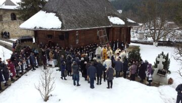 Mănăstirea Voroneț, în Duminica Ortodoxiei. Foto Constantin Ciofu