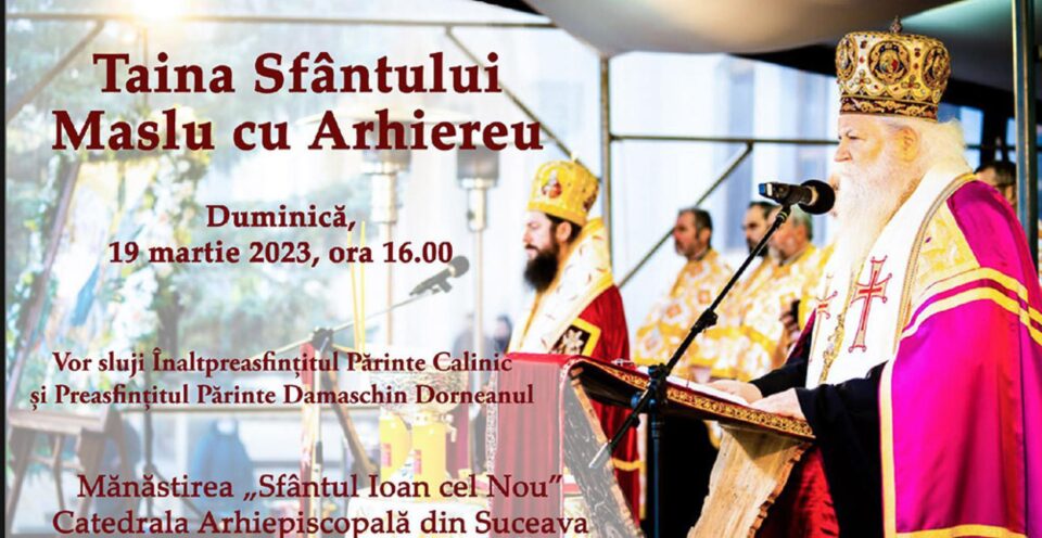 Taina Sfântului Maslu și rolul ei în viața noastră
