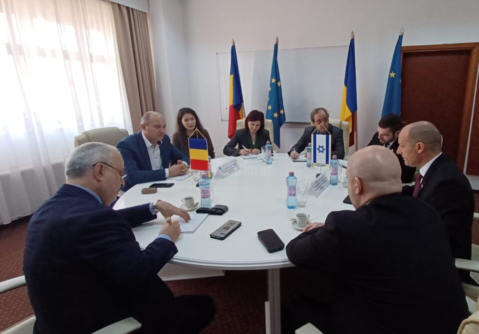 Constantin Daniel Cadariu s-a întâlnit cu ambasadorul Statului Israel în România, E.S. Reuven Azar