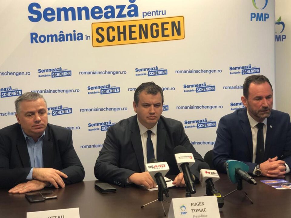 Eugen Tomac a lansat o campanie de semnături pentru susținerea aderării României în Schenghen Eugen Tomac a lansat o campanie de semnături pentru susținerea aderării României în Schenghen