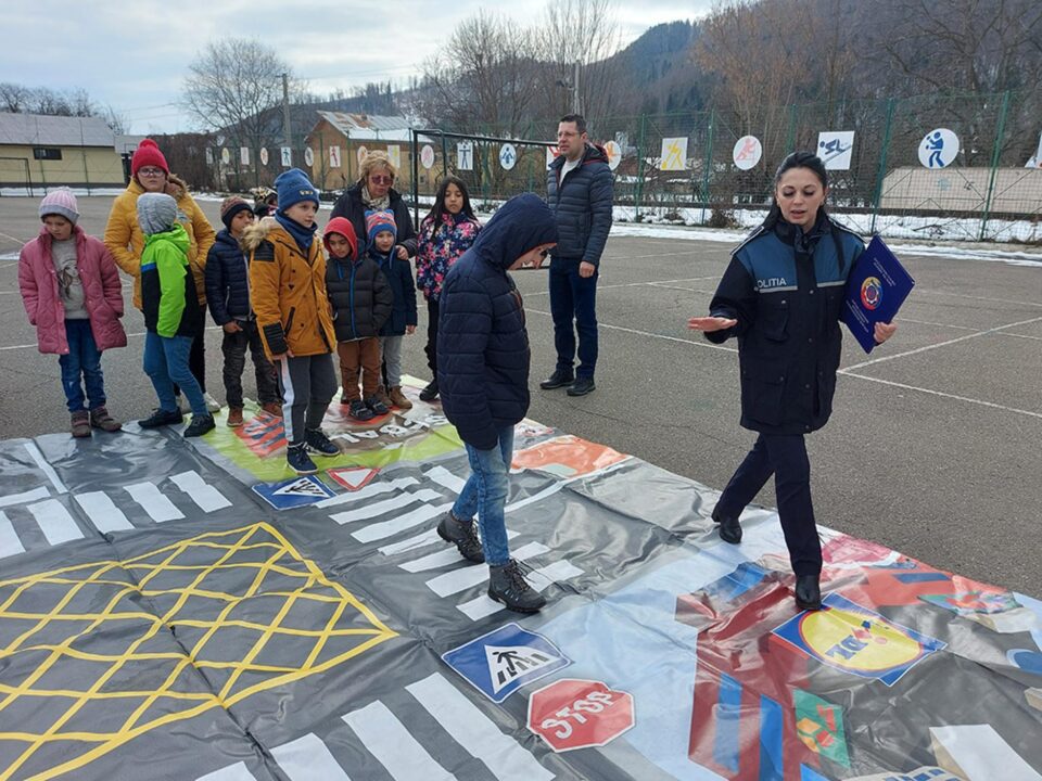 Circulația rutieră pentru elevi, la Gura Humorului