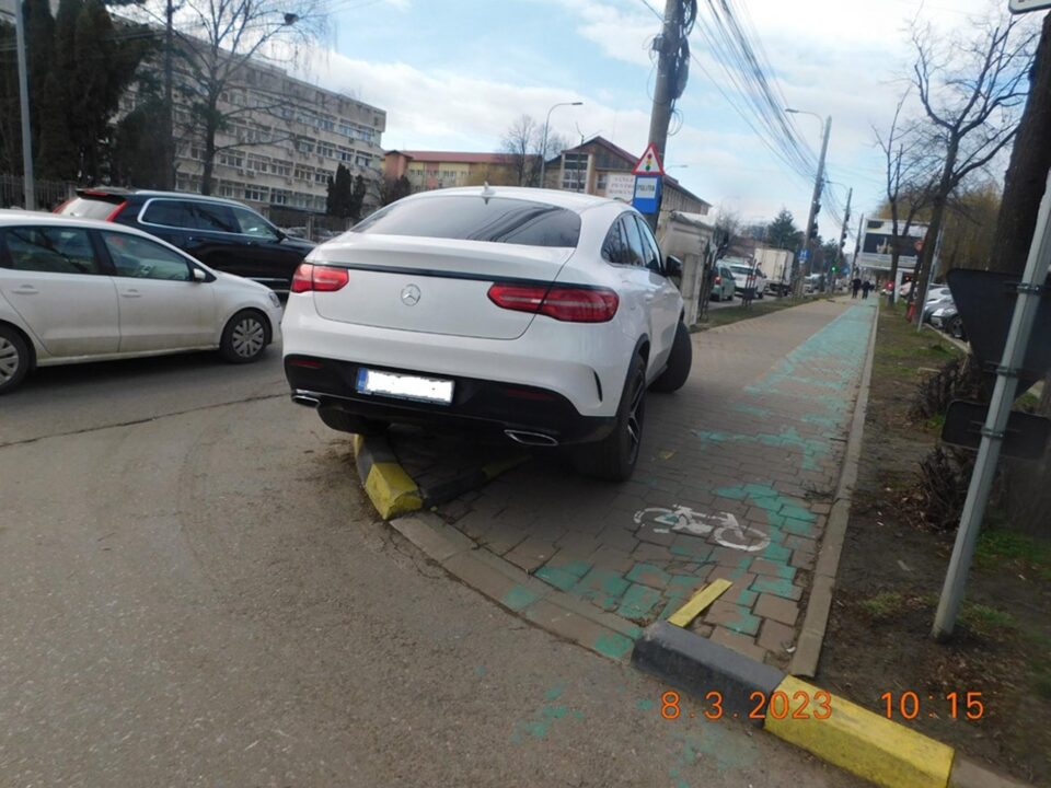 Locul în care a considerat femeia că este în regulă să-și lase mașina