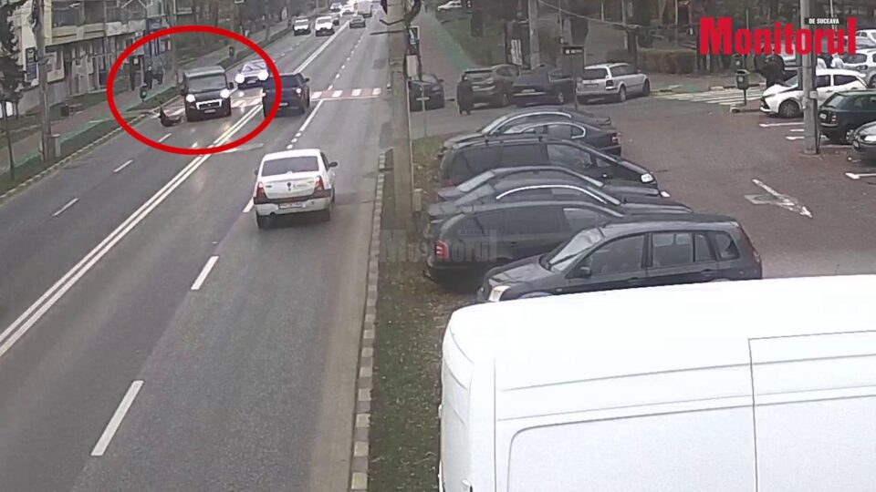 Momentul impactului fatal