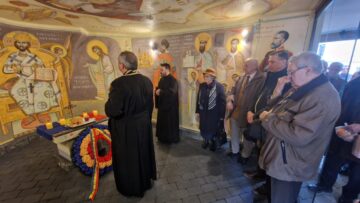 Comemorarea deținuților politici anticomuniști, la Monumentul „Turnul Unirii” de lângă Biserica Martirilor „In Memoriam” Suceava