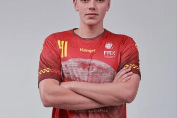 Daniel Stanciuc e mezinul echipei naționale de handbal seniori a României