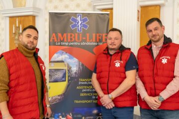 Sergiu Lauric, dr. Tudor Merticariu și Andrei Haureș