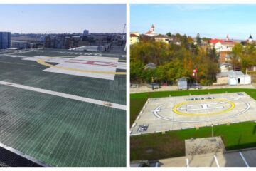Cele două heliporturi finalizate și nedate în folosință la Suceava și Siret