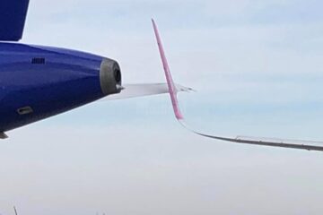 Coliziunea dintre cele două aeronave