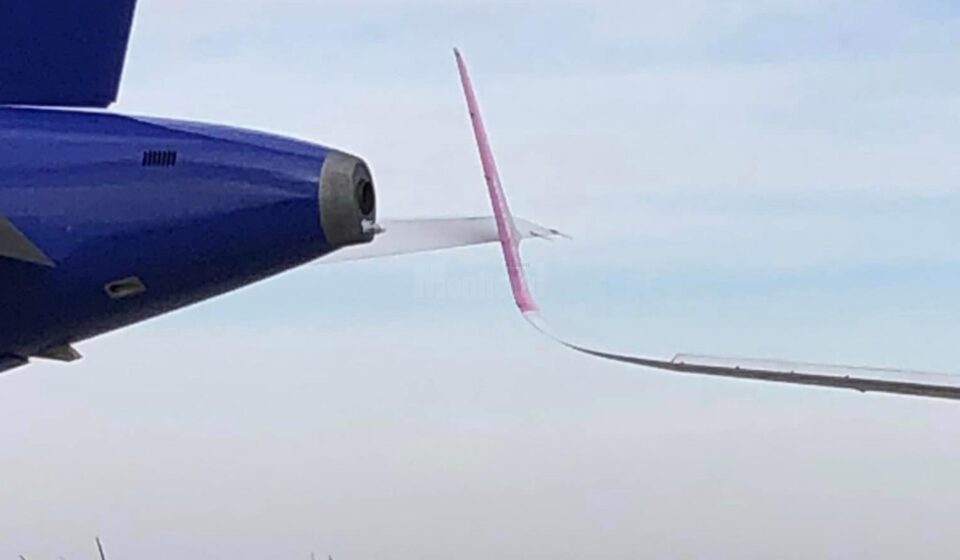 Coliziunea dintre cele două aeronave