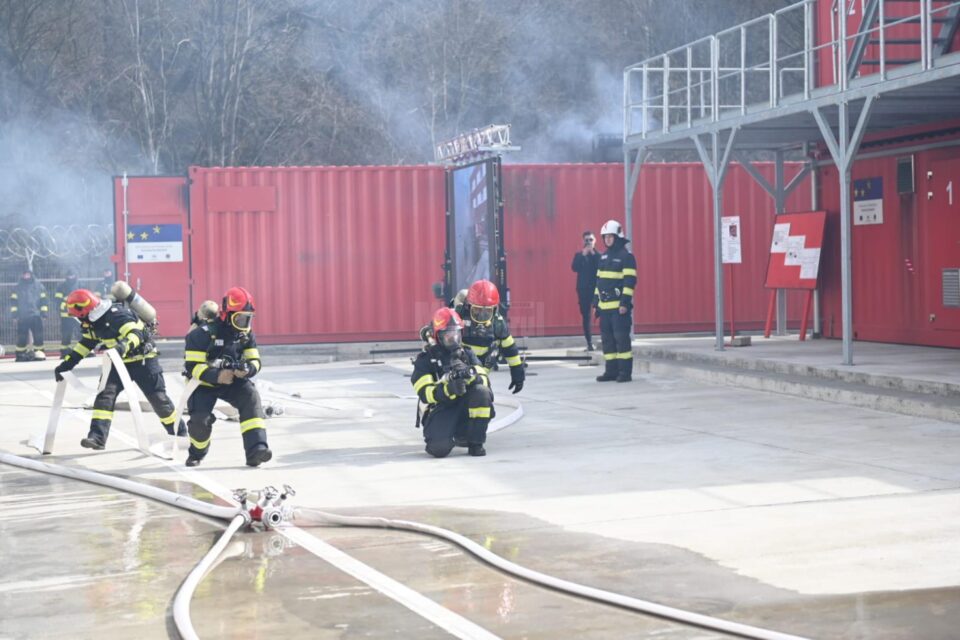 Aplicatii la poligonul de pregatire a pompierilor Siret