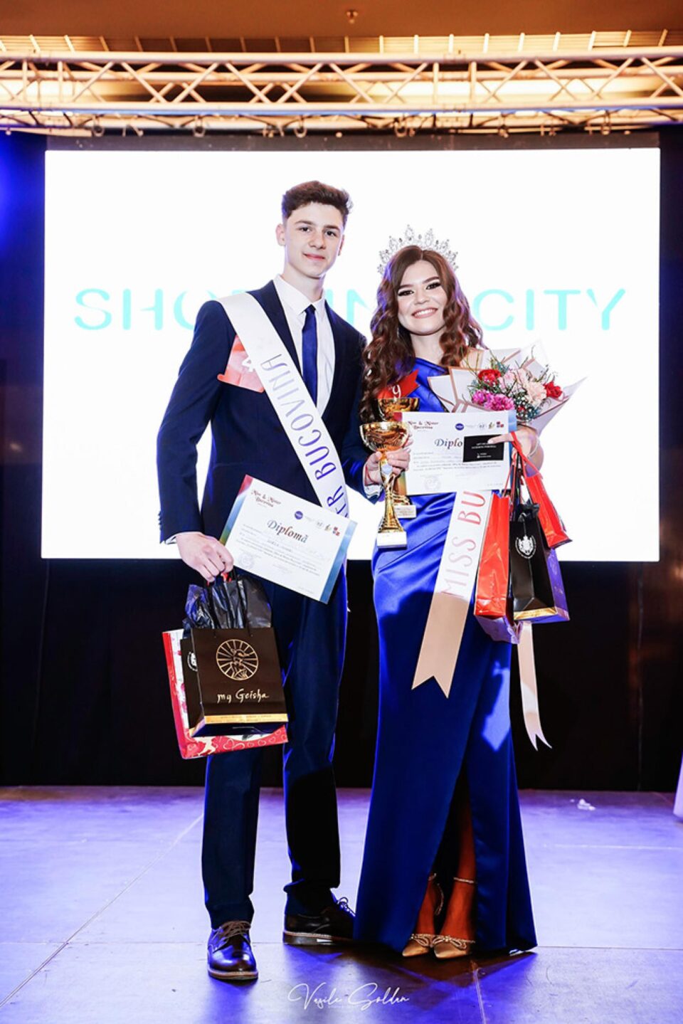 Miss Bucovina - Delia Iacob și Mister Bucovina - Andrei Bercea
