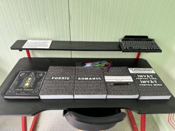 Concept educațional original creat de Ștefan Mandachi – hub cultural și bibliotecă ȋn container