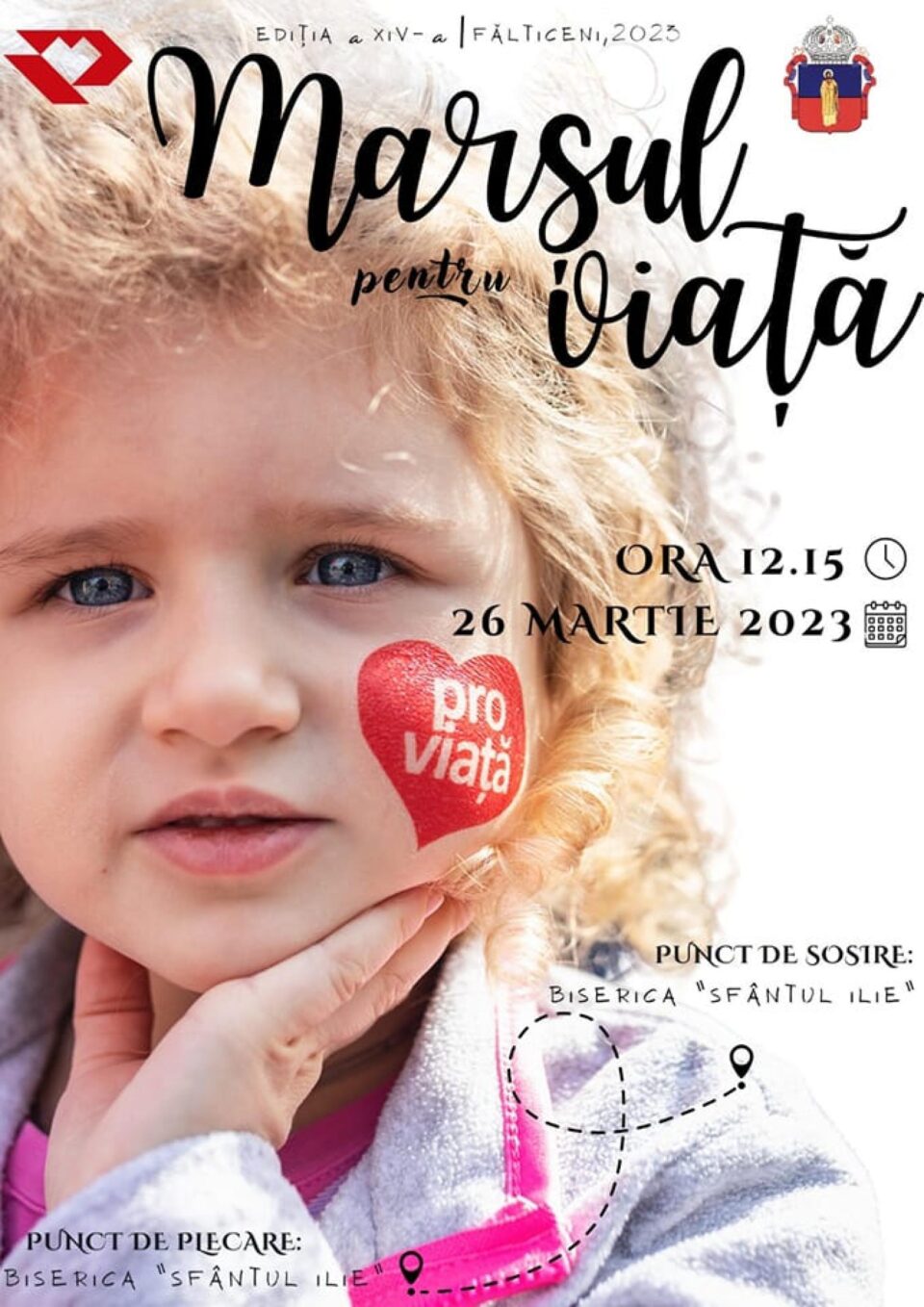 „Marșul pentru viață”, ediția a XIV-a, la Fălticeni
