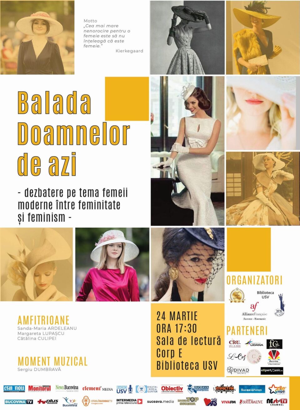 „Balada Doamnelor de azi”, dezbatere pe tema femeii moderne între feminitate și feminism