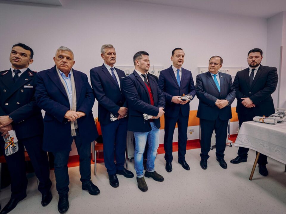 Autoritățile locale și județene au participat la inaugurarea lucrărilor de modernizare de la Secția de ortopedie a Spitalului Municipal Rădăuți