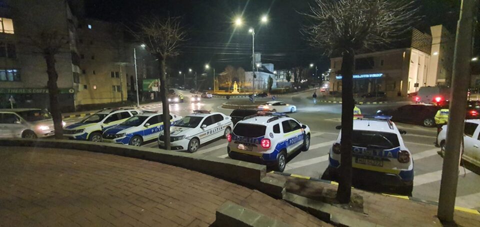 Acțiune nocturnă a polițiștilor în Suceava
