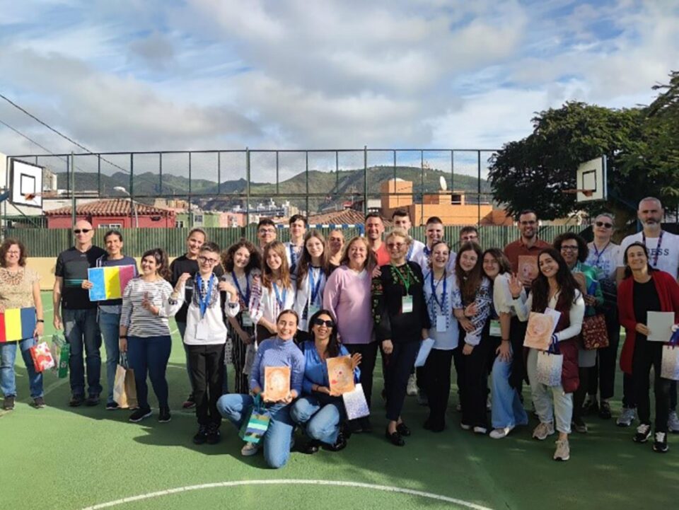 Elevi și profesori ai Școlii „Ion Creangă”, în Tenerife, în cadrul unui proiect Erasmus+