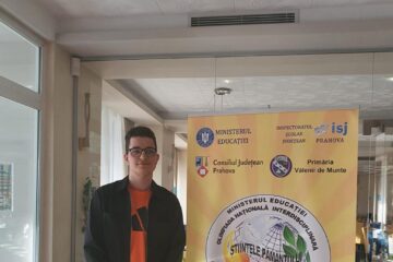 Teodor Cârloanță de la Colegiul Național „Dragoș Vodă” Câmpulung Moldovenesc