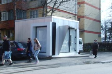 Chioșcul construit pe trei locuri de parcare va fi demolat