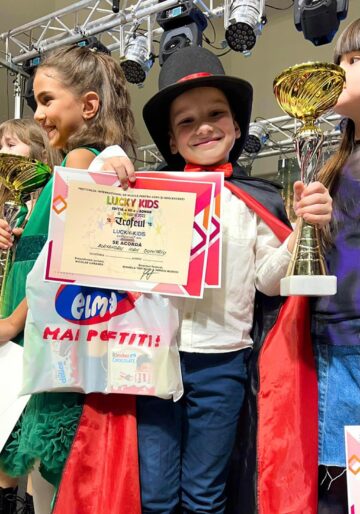 Elevi suceveni, pe podium la Festivalul de muzică „Lucky Kids”
