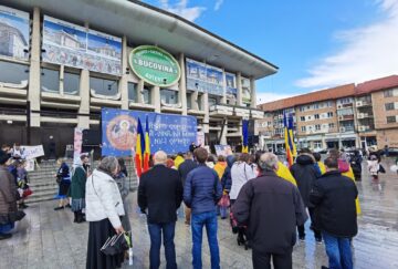 Marșul pentru viață, organizat la Suceava chiar a doua zi după sărbătoarea Bunei Vestiri