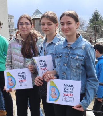 „Marșul pentru viață”, pe străzile din Fălticeni
