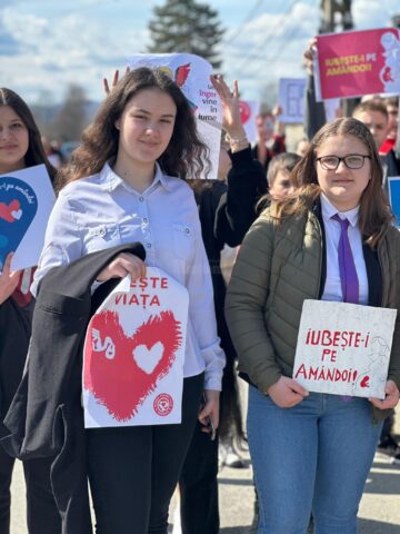 „Marșul pentru viață”, inițiat de Școala „George Tofan” Bilca - un eveniment dedicat prețuirii și ocrotirii vieții