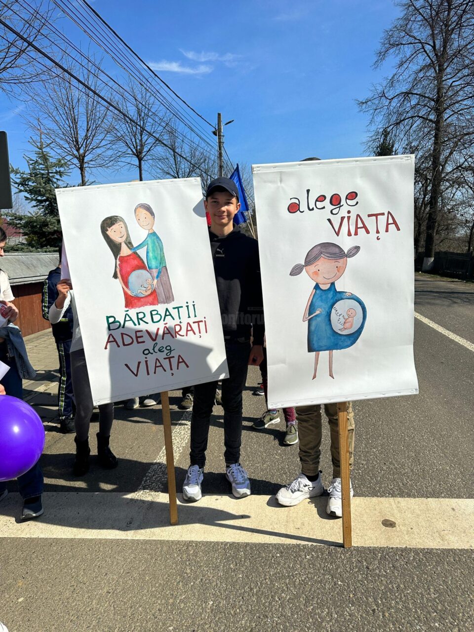 „Marșul pentru viață”, inițiat de Școala „George Tofan” Bilca - un eveniment dedicat prețuirii și ocrotirii vieții