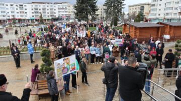 „Marșul pentru viață”, pe străzile din Fălticeni