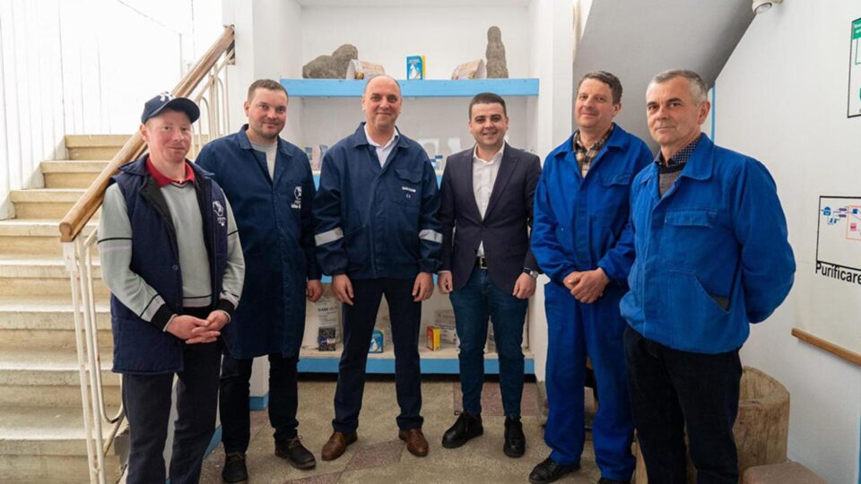 Gheorghe Șoldan îi îndeamnă pe suceveni să cumpere sarea produsă în Salina Cacica