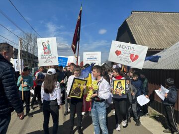„Marșul pentru viață”, inițiat de Școala „George Tofan” Bilca - un eveniment dedicat prețuirii și ocrotirii vieții