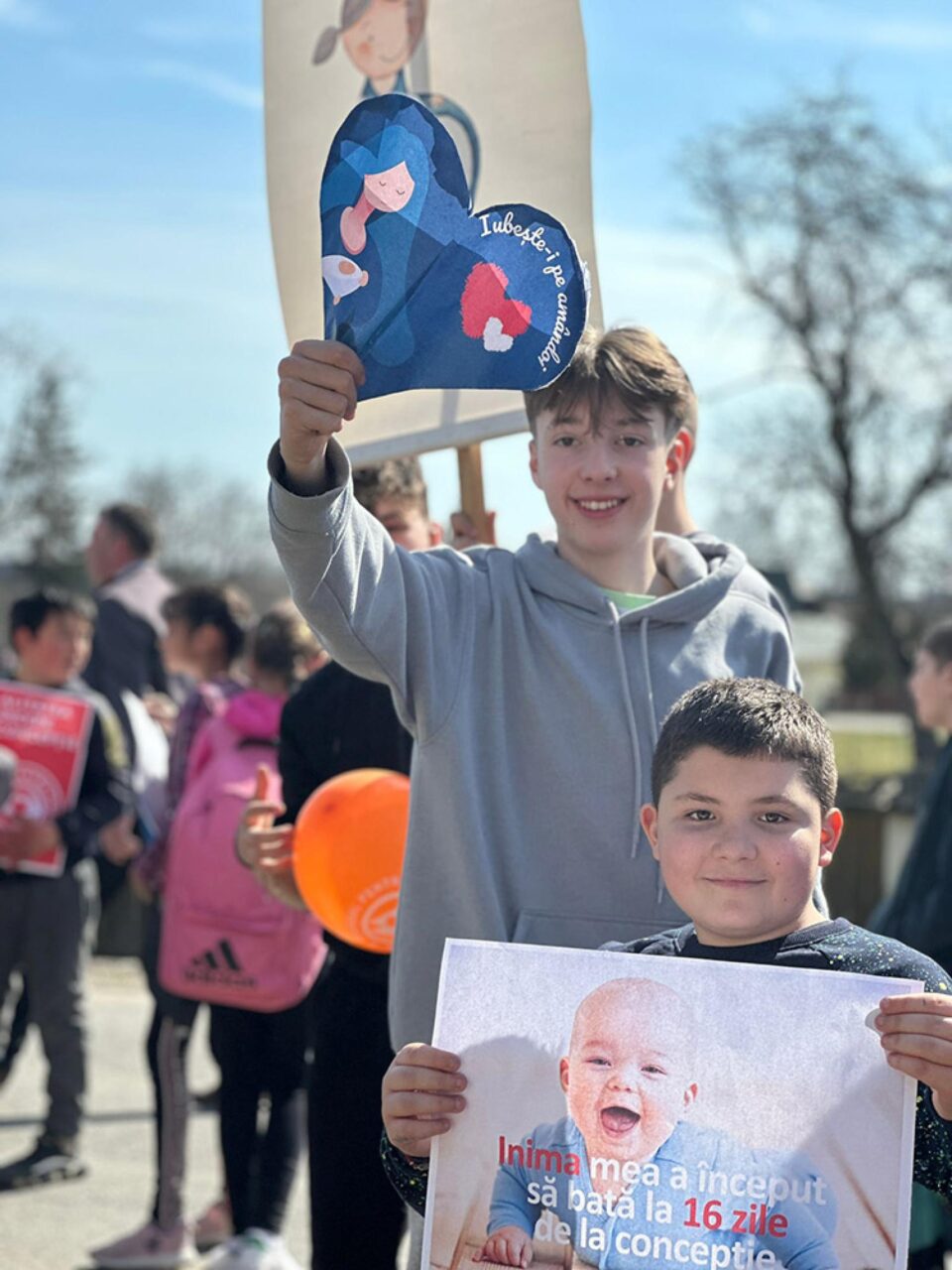 „Marșul pentru viață”, inițiat de Școala „George Tofan” Bilca