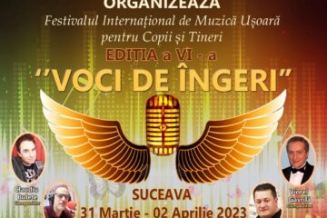 Festivalul Internațional de Muzică Ușoară pentru Copii și Tineri „Voci de Îngeri”, la Teatrul „Matei Vișniec”