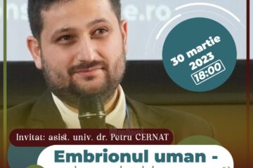 Conferința „Embrionul uman - conglomerat de celule sau persoană? Incursiune în Tradiția creștină”, joi, la Centrul Eparhial Suceava