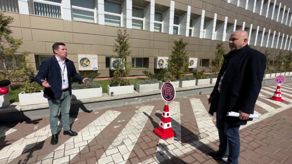 Managerul Alexandru Calancea si deputatul Emanuel Ungureanu
