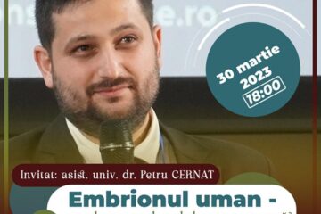 Conferința „Embrionul uman - conglomerat de celule sau persoană? Incursiune în Tradiția creștină”, joi, la Centrul Eparhial Suceava