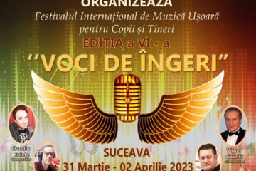 Festivalul Internațional de Muzică Ușoară pentru Copii și Tineri „Voci de Îngeri”, la Teatrul „Matei Vișniec”