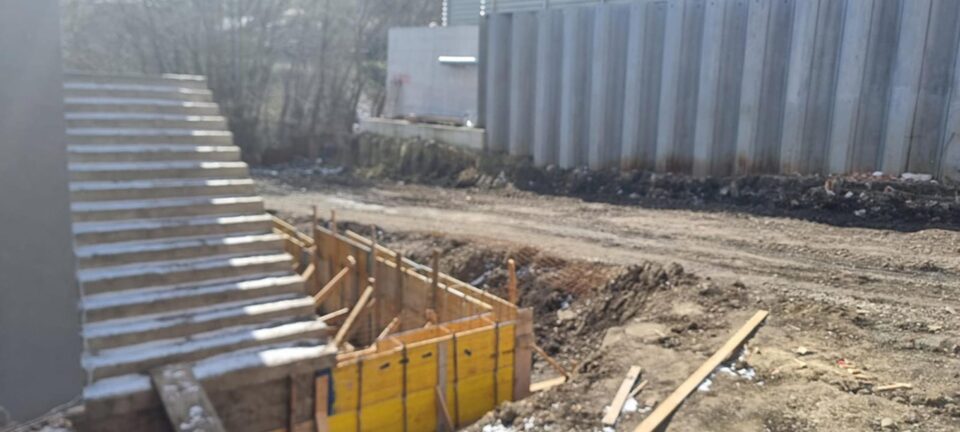 Vechea morgă a spitalului a fost demolată și se construiește una nouă