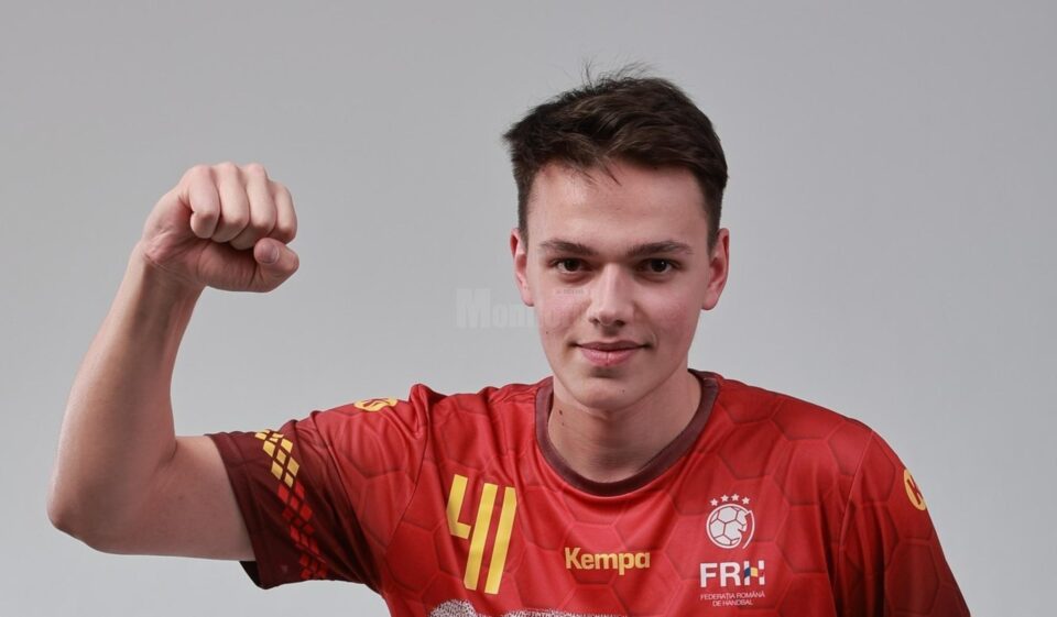 Daniel Stanciuc este mezinul echipei natonale de handbal a Romaniei