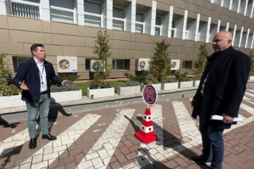 Managerul Alexandru Calancea și deputatul Emanuel Ungureanu